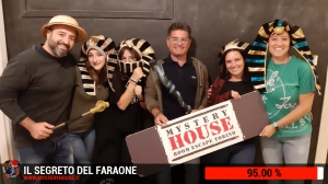 escape room mystery house torino Il segreto del faraone