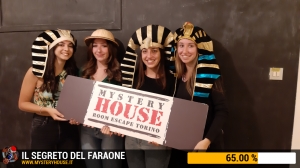 escape room mystery house torino Il segreto del faraone