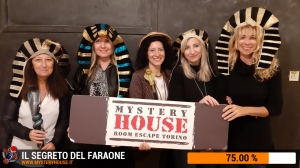 escape room mystery house torino Il segreto del faraone