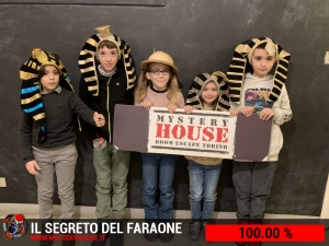 escape room mystery house torino Il segreto del faraone