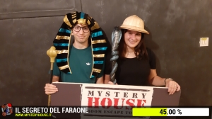 escape room mystery house torino Il segreto del faraone