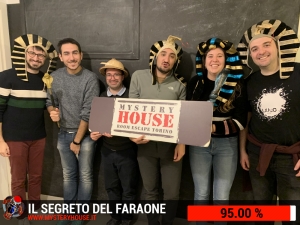 escape room mystery house torino Il segreto del faraone