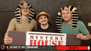 escape room mystery house torino Il segreto del faraone