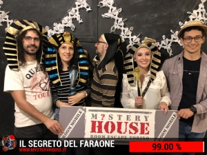 escape room mystery house torino Il segreto del faraone