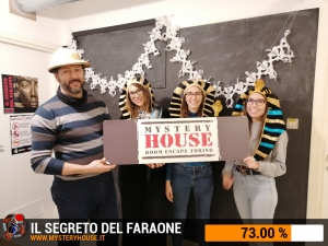 escape room mystery house torino Il segreto del faraone