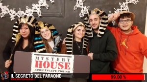 escape room mystery house torino Il segreto del faraone