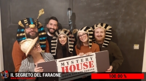 escape room mystery house torino Il segreto del faraone