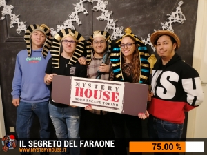 escape room mystery house torino Il segreto del faraone