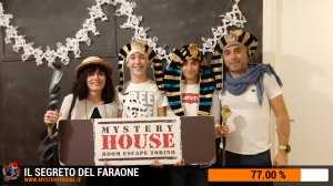 escape room mystery house torino Il segreto del faraone