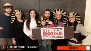 escape room mystery house torino Il segreto del faraone