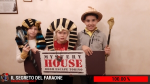 escape room mystery house torino Il segreto del faraone