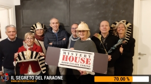 escape room mystery house torino Il segreto del faraone