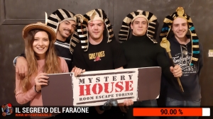 escape room mystery house torino Il segreto del faraone