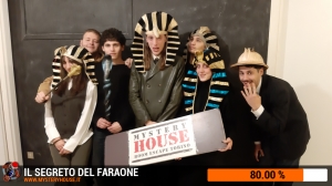 escape room mystery house torino Il segreto del faraone