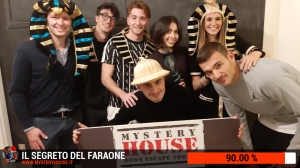 escape room mystery house torino Il segreto del faraone