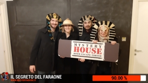 escape room mystery house torino Il segreto del faraone