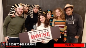 escape room mystery house torino Il segreto del faraone