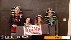 escape room mystery house torino Il segreto del faraone