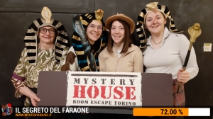 escape room mystery house torino Il segreto del faraone