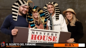 escape room mystery house torino Il segreto del faraone