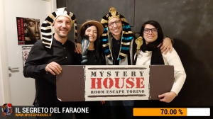 escape room mystery house torino Il segreto del faraone