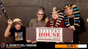 escape room mystery house torino Il segreto del faraone