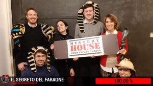 escape room mystery house torino Il segreto del faraone