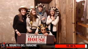 escape room mystery house torino Il segreto del faraone