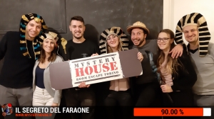 escape room mystery house torino Il segreto del faraone