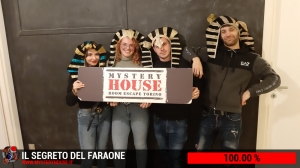 escape room mystery house torino Il segreto del faraone