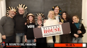 escape room mystery house torino Il segreto del faraone