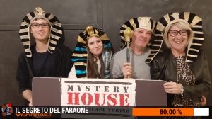 escape room mystery house torino Il segreto del faraone