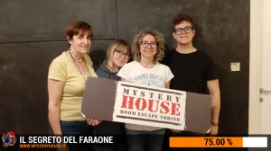 escape room mystery house torino Il segreto del faraone