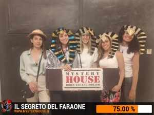 escape room mystery house torino Il segreto del faraone