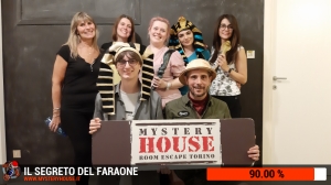 escape room mystery house torino Il segreto del faraone