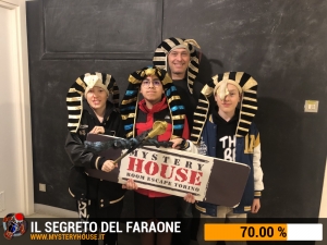 escape room mystery house torino Il segreto del faraone