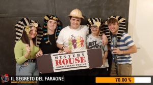 escape room mystery house torino Il segreto del faraone