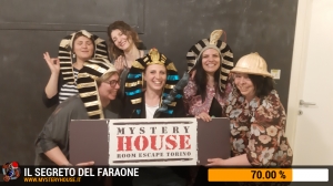 escape room mystery house torino Il segreto del faraone