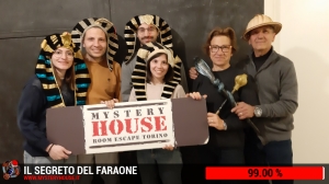 escape room mystery house torino Il segreto del faraone