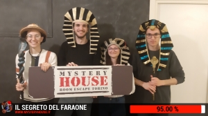 escape room mystery house torino Il segreto del faraone