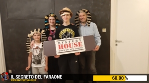 escape room mystery house torino Il segreto del faraone