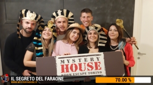 escape room mystery house torino Il segreto del faraone