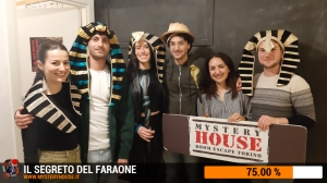 escape room mystery house torino Il segreto del faraone