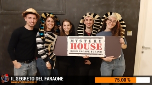 escape room mystery house torino Il segreto del faraone