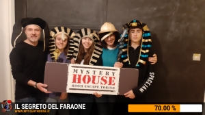 escape room mystery house torino Il segreto del faraone