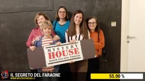 escape room mystery house torino Il segreto del faraone