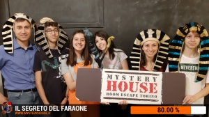 escape room mystery house torino Il segreto del faraone