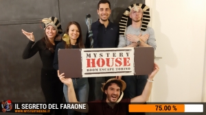 escape room mystery house torino Il segreto del faraone