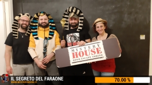 escape room mystery house torino Il segreto del faraone