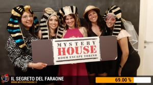 escape room mystery house torino Il segreto del faraone